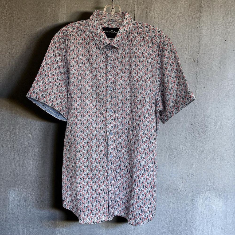 Robert Graham Men's Modern Americana Shirt - Size L - New Without Tags